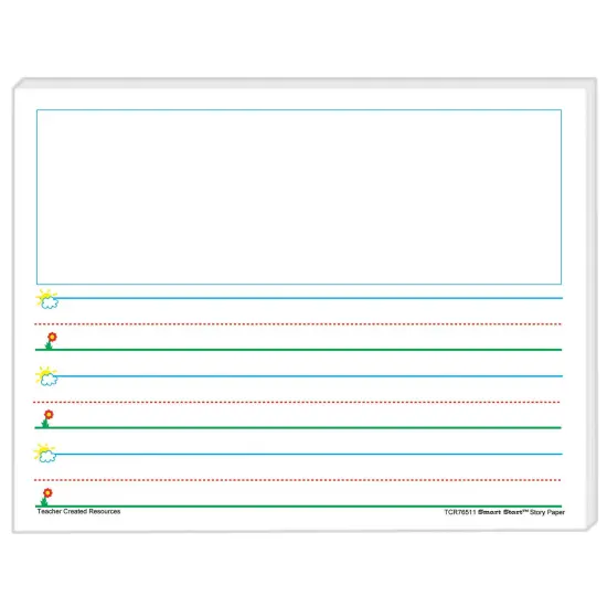 Smart Start K-1 Story Paper: 100 Sheets {1}
