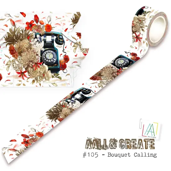 AALL And Create Layer-It-Up Washi Tape-Bouquet Calling {1}