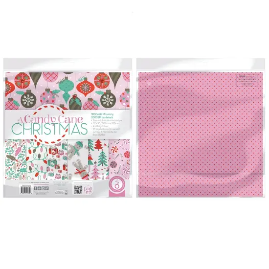 Tonic Studios Art Pad 12"x12"-A Candy Cane Christmas {3}