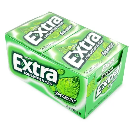 Wrig Extra Spearmint 15Stk 10Ct {2}