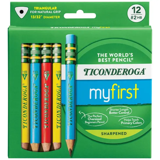12ct Asst Color First Short Pencil {1}
