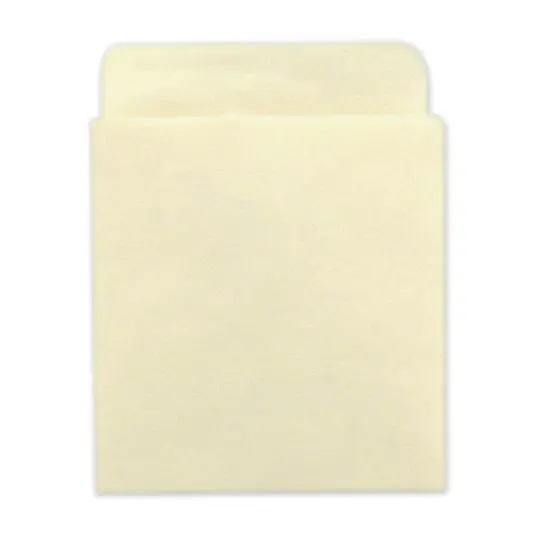 Bright Sticky Back Library Pockets, Manila, 40 count {1}