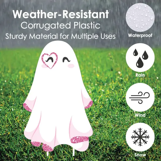 Big Dot of Happiness In My Spooky Era - Ghost Yard Sign Outdoor Lawn Decorations - Ghost Concert Halloween Party Yard Signs {5}