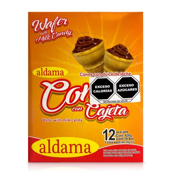 Aldama Conos 12ct Crispy Cone Treats for Parties & Snacking {2}