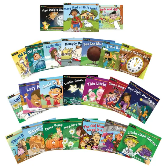 Rising Readers Fiction Single-Copy Set, Volumes 2 and 3, Nursery Rhyme Tales, Set of 24 {1}