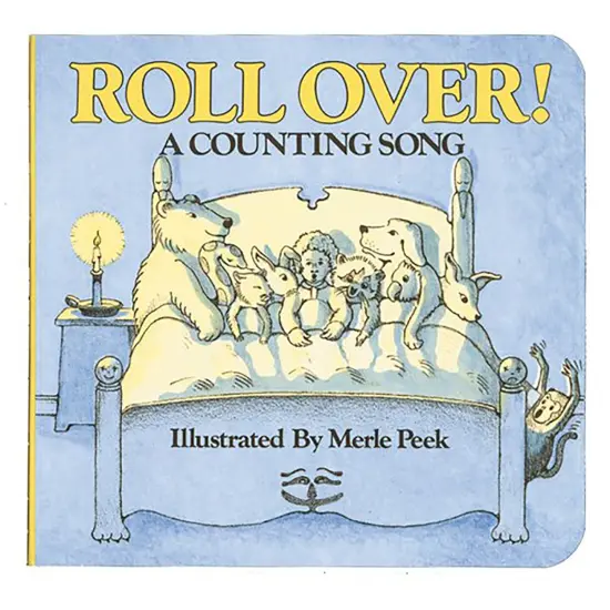 Roll Over Board Book {1}
