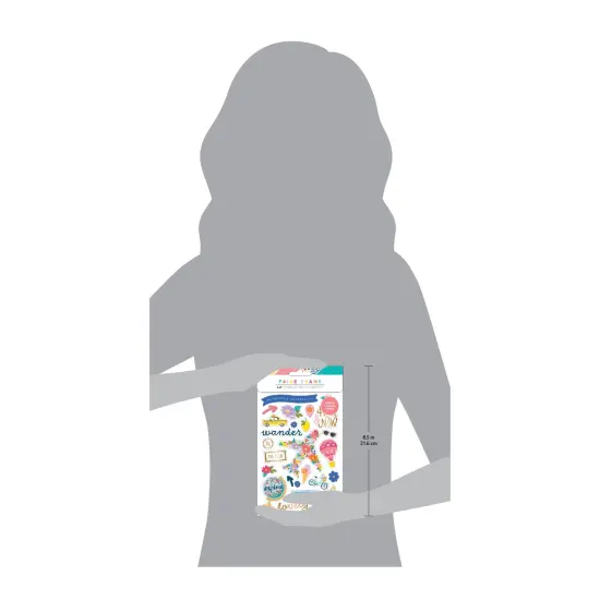 Paige Evans Adventurous Sticker Book-8 Sheets {3}