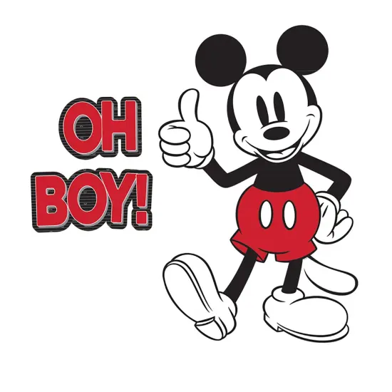 Mickey Mouse&reg; Throwback Giant Mickey Bulletin Board Set {1}