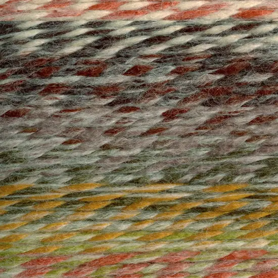 Lion Brand Yarn - Wool-Ease Thick & Quick - 3 Pack with Needle Gauge - 640-610 (Coney Island) {2}