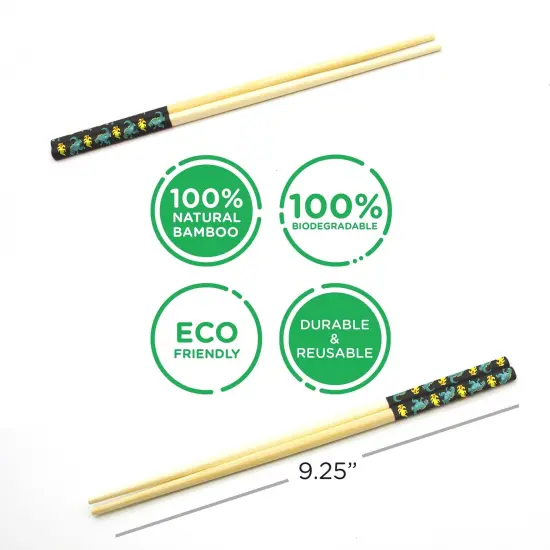 Godzila GAMAGO Cast Bamboo Chopsticks | Set of 4 {4}