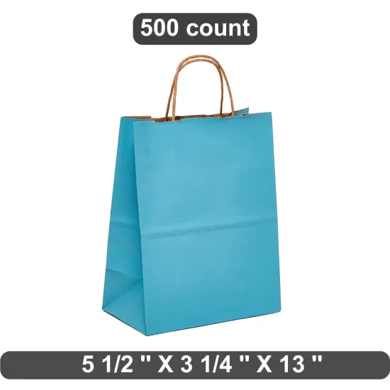 Compact Kraft Tinted Bag for All Uses 5.5" x 3.25" x 13" {1}