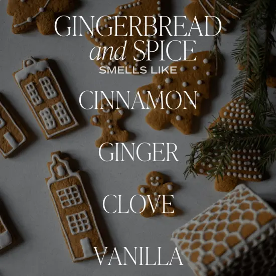 GINGERBREAD AND SPICE SOY CANDLE {2}