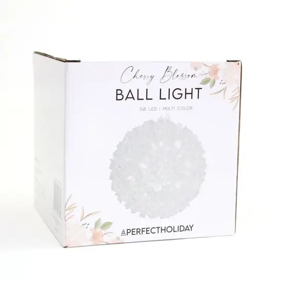 Perfect Holiday Clear Starlight Sphere 50 LED Christmas Lights Multicolor {4}