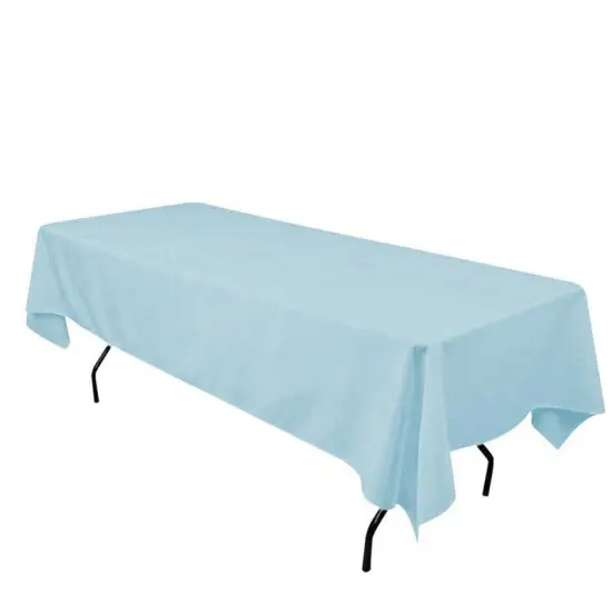60" x 108" Banquet Polyester Tablecloth {3}