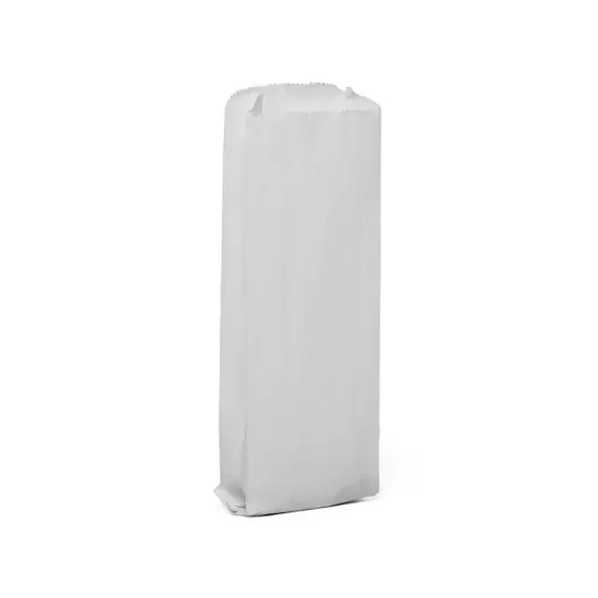 Liquor Bag 5" x 2" x 16" Ideal for Standard Bottles White {1}
