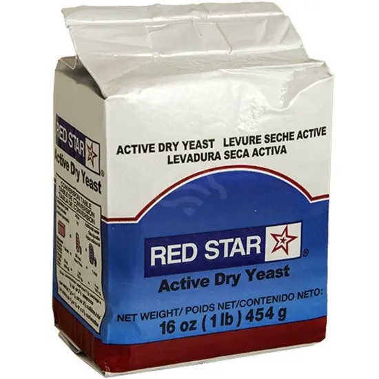 Red Star Active Dry Yeast, Moderate and Steady Leavening Develops More Flavor in Yeast Doughs, Vacuum Packed, 16 Oz (1 lb) {3}