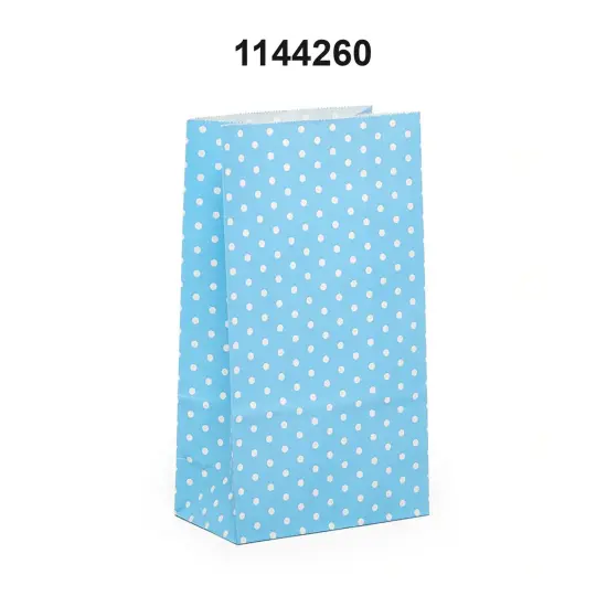 Dot Style Sos Food Bags 3 5/8'' x 2 1/4'' x 7'' Clear Wrap {3}