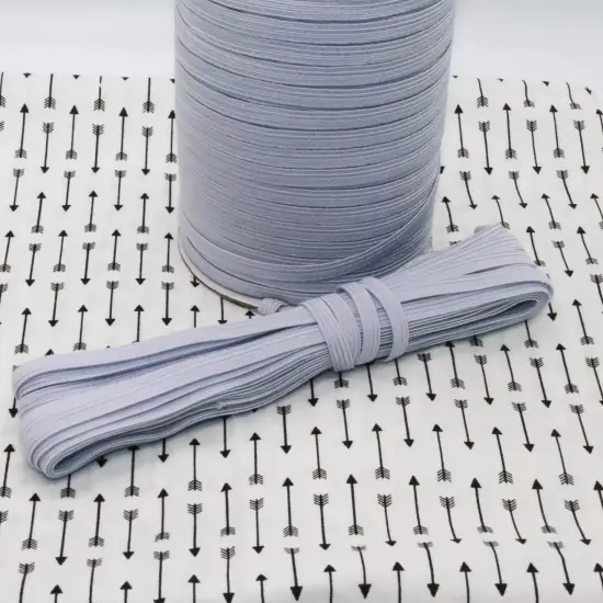 Kitcheniva 1/4" White Elastic Band Elastic String Sewing 144 Yard Crafts {2}