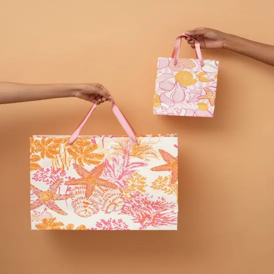 Jumbo Gift Bags 14" X 16" - Pack of 5 by ExpoBazaar Refreshing {6}