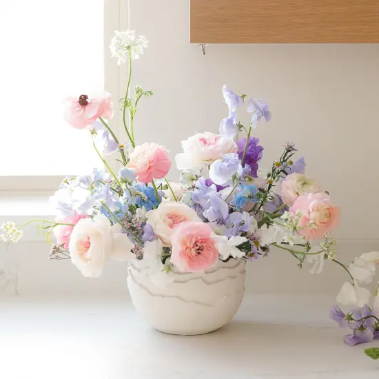 STACKED EGGSHELL PLANTER {2}