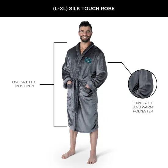 NFL Philadelphia Eagles 2025 Super Bowl LIX Nola L/XL Silk Touch Robe 26X47 Inches {4}