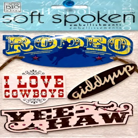 Me & My Big Ideas Rodeo Dimensional Stickers {1}