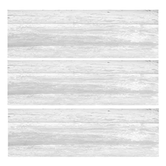 White Wash Barn Wood Edible Icing Image Cake Border Strips {1}