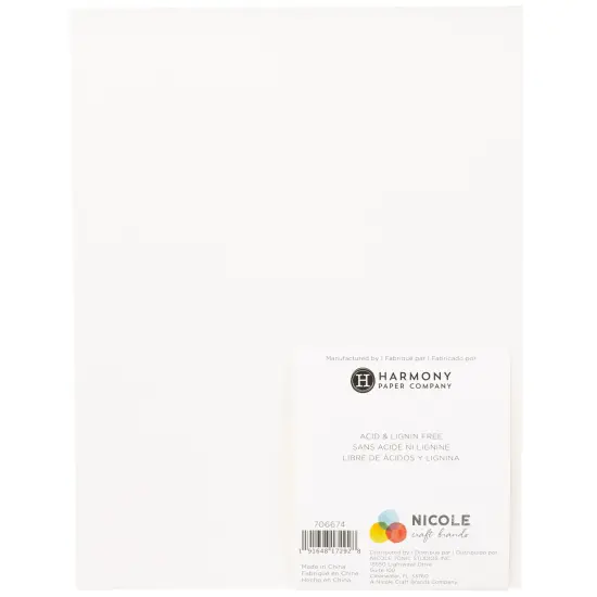 Harmony Precious Metals Cardstock 8.5"X11" 20/Pkg-Enchanted {3}