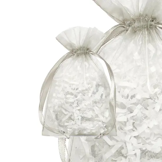Small Sheer 4&rdquo; x 6&rdquo; Organza Bags For Party Favors {2}