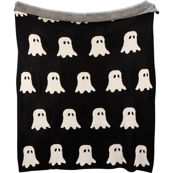 GHOSTS THROW BLANKET {1}
