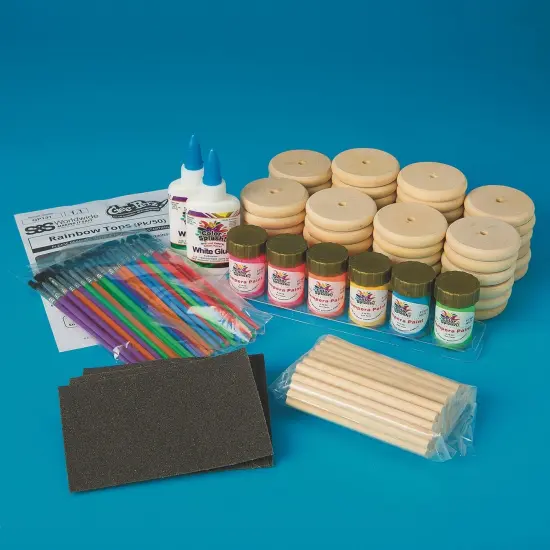 Rainbow Top Craft Kit (Pack of 50) {3}