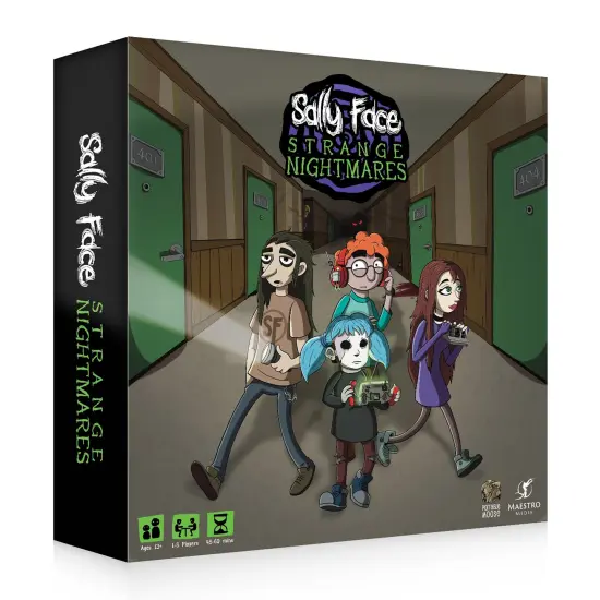Sally Face: Strange Nightmares Deluxe Cooperative Board Game, 1-5 Players {1}