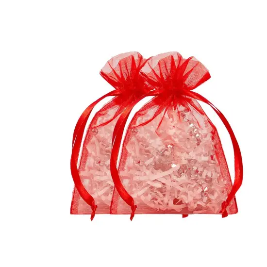 5" x 8" Organza Bag Elegant Wrap for Party Favors {4}