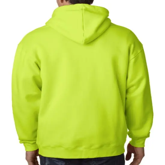 Bayside&reg; Adult USA Made Full-Zip Heavyweight Hooded Sweatshirt CARDINAL {5}