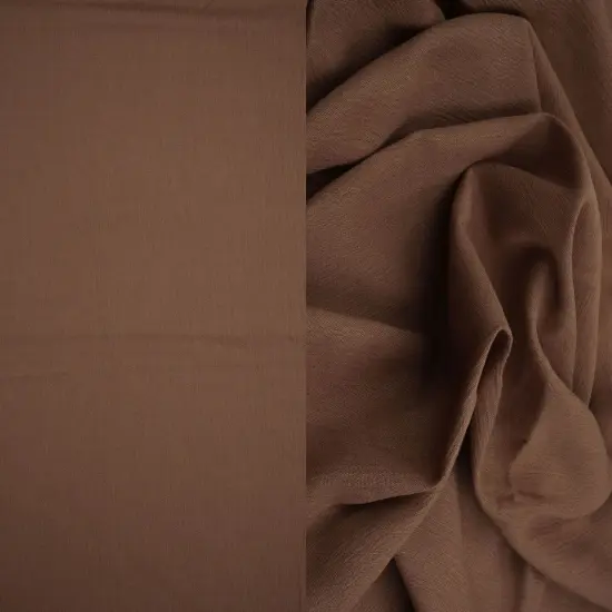 1 Yard Rayon Crepon Solid Woven Fabric Textured Soft Drapery Accent 50/51" Width CARMEL {4}