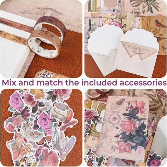 202 PCS Scrapbooking Kit - Rose Angel {4}