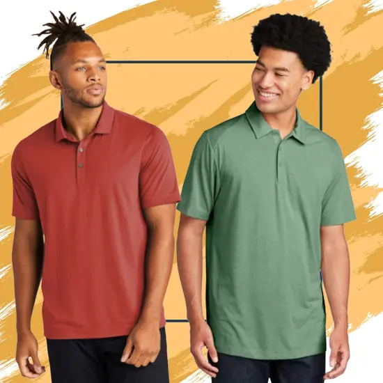 Mercer+Mettle&reg; Stretch Jersey Polo Deep Black {2}