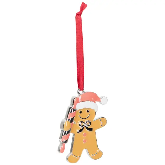 Northlight Gingerbread Man with Rolling Pin Christmas Ornament - 3" Brown {5}