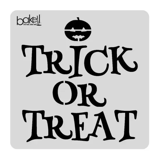 5x5 Trick or Treat Stencil {1}
