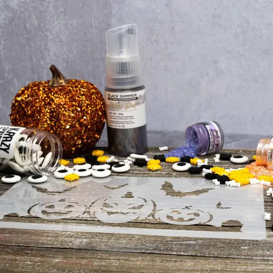 5x9 Pumpkin Patch Stencil {2}