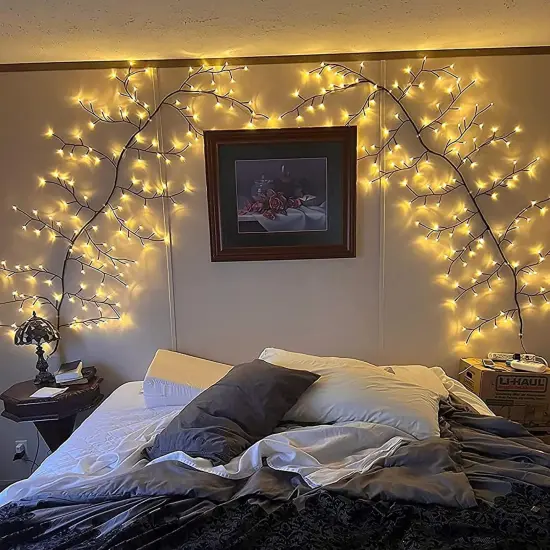 7.5FT led Twinkling Tree Branch Christmas Garland Light {2}