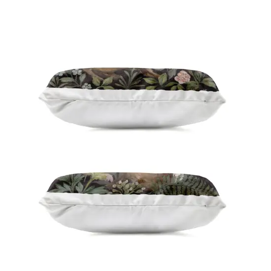 Stupell Industries Flora And Fauna Garden 2 Piece Outdoor Printed Pillow Set design by Julia Purinton, 14 x 7 x 20 {3}