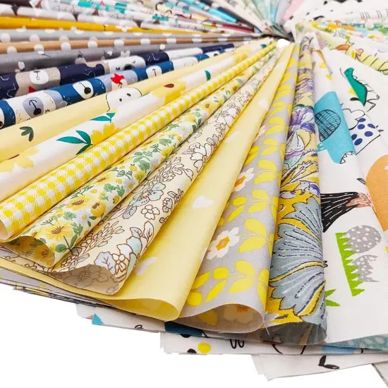 56pcs Cotton 9.8&rdquo; x 9.8&rdquo;(25cm x 25cm) Quilting Pre-Cut Fabric Bundles {5}