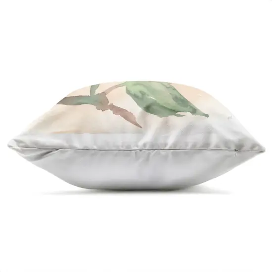 Stupell Industries Soft Dimensional Magnolia Outdoor Pillow, 18 x 7 x 18 {3}