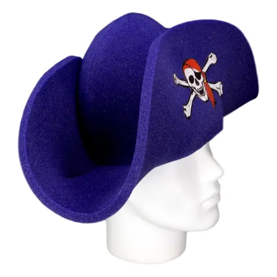 Edge Collections - Purple - Festive Pirate Hat for Parties and Events! {1}
