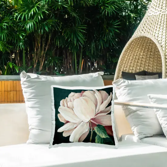 Stupell Industries Heart Of The Bloom Outdoor Pillow, 18 x 7 x 18 {2}