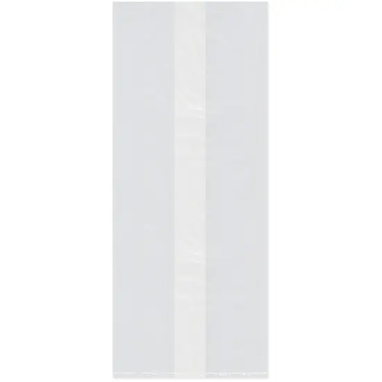 Plymor 10" x 8" x 24" (Pack of 100), 1 Mil Gusseted Plastic Bags {1}