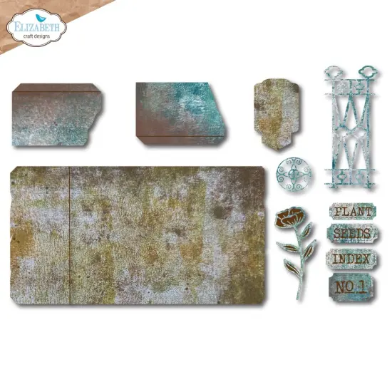 Elizabeth Craft Metal Die-Plant Index Folder {3}
