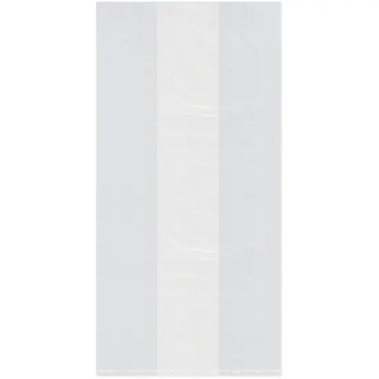 Plymor 12" x 8" x 24" (Pack of 100), 3 Mil Gusseted Plastic Bags {1}