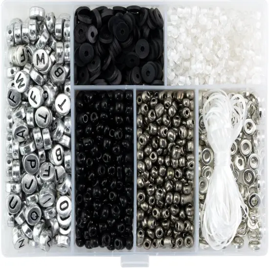 CousinDIY Mosaic Bracelet Kit-Jet {1}